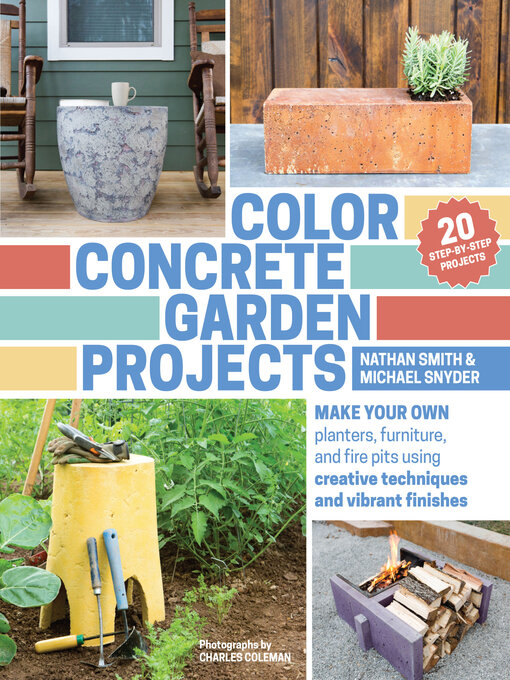 Title details for Color Concrete Garden Projects by Nathan Smith - Available